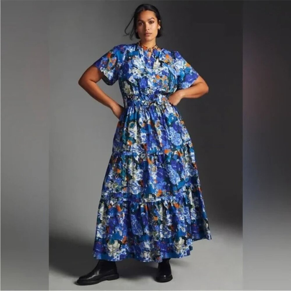 Anthropologie The Somerset Maxi Dress 1X